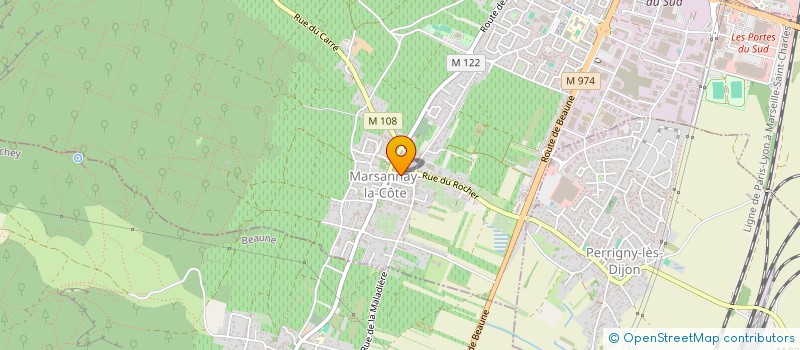 localisation de l'entreprise PUITS DE TET à MARSANNAY-LA-COTE