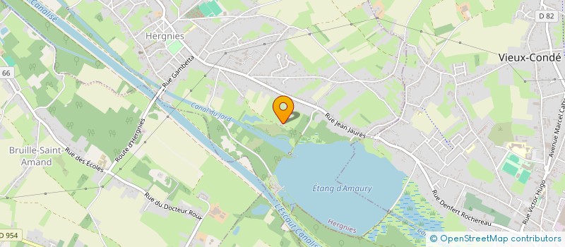 localisation de l'entreprise PUITS SOPHIE  HERGNIES