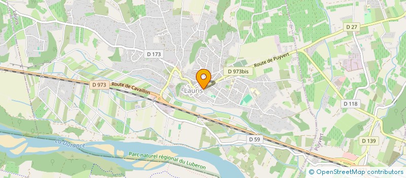 localisation de l'entreprise PUJA IMMO INVEST  LAURIS