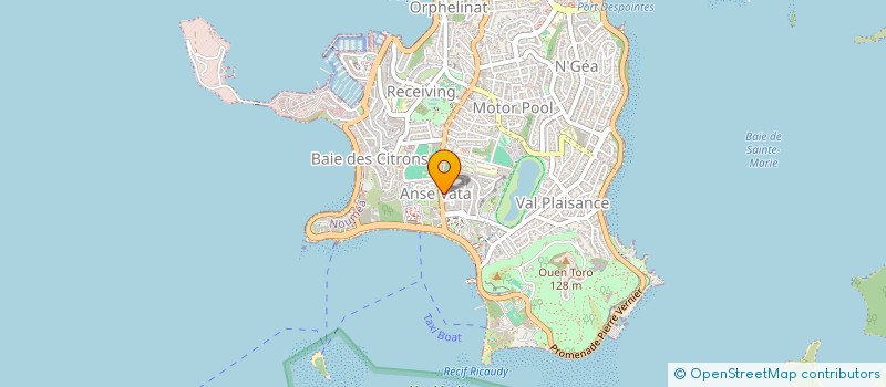 localisation de l'entreprise PUJOL CORPORATION à NOUMEA