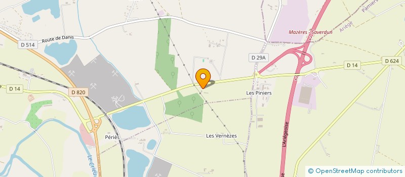localisation de l'entreprise PUJOL DIDIER à SAVERDUN