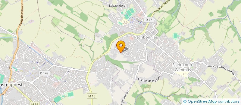 localisation de l'entreprise PUJOL HOLDING à PECHBONNIEU