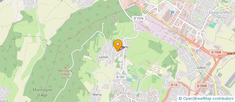 localisation de l'entreprise PUJOL MACONNERIE  POISY