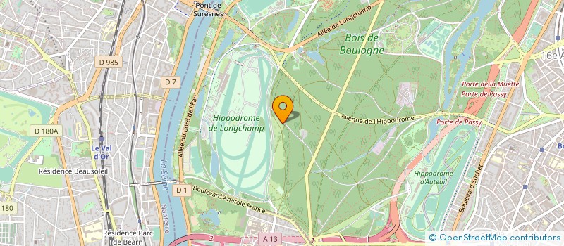 localisation de l'entreprise PUJOS INTERNATIONAL à PARIS