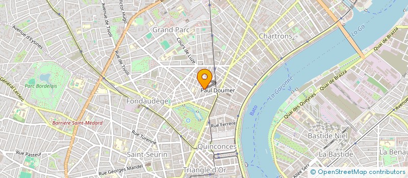 localisation de l'entreprise PUKATEA  BORDEAUX