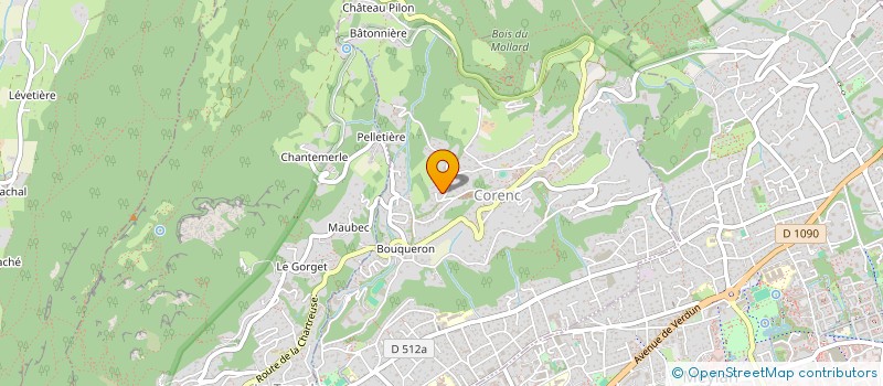 localisation de l'entreprise PUKYJ  CORENC