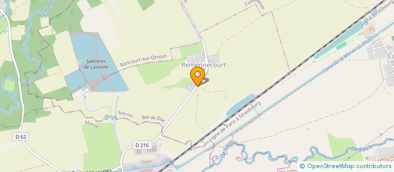 localisation de l'entreprise PULBAT à REMENNECOURT