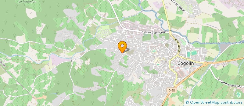 localisation de l'entreprise PULCINELLA à COGOLIN