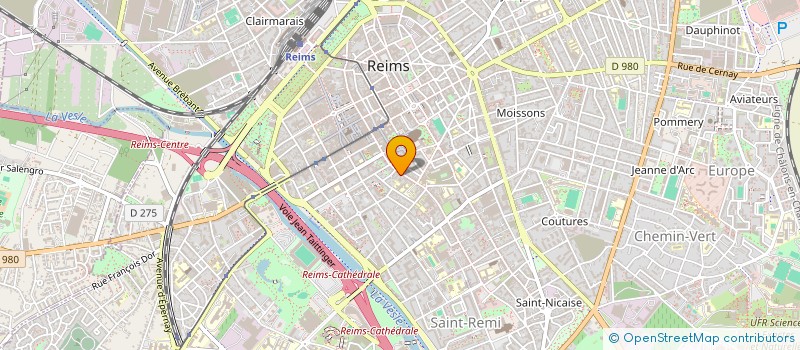 localisation de l'entreprise PULCINELLA IMMO  REIMS