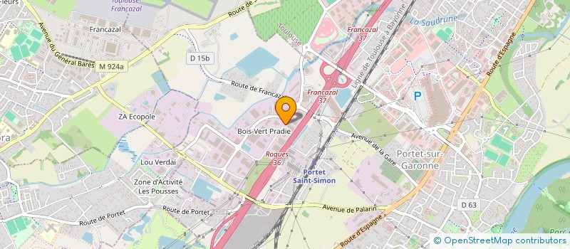 localisation de l'entreprise PULDEM à PORTET-SUR-GARONNE