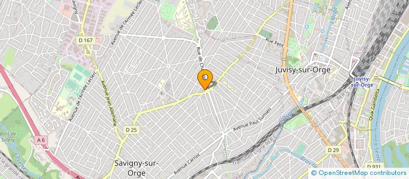 localisation de l'entreprise PULEO à SAVIGNY-SUR-ORGE
