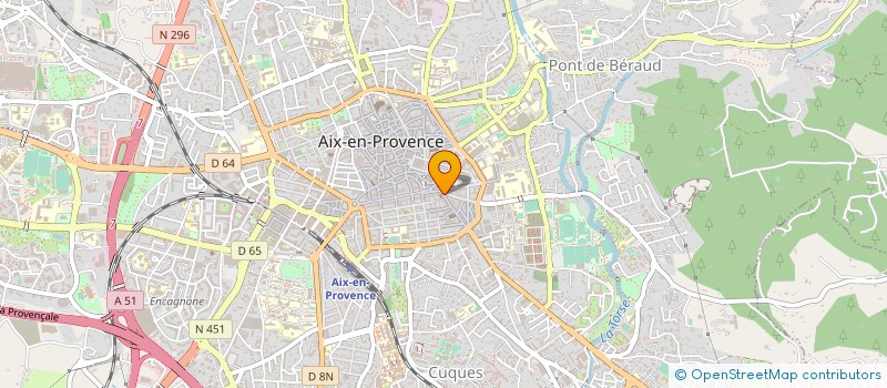 localisation de l'entreprise PULICE ET COMPAGNIE à AIX-EN-PROVENCE