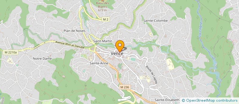 localisation de l'entreprise PULINET à VENCE