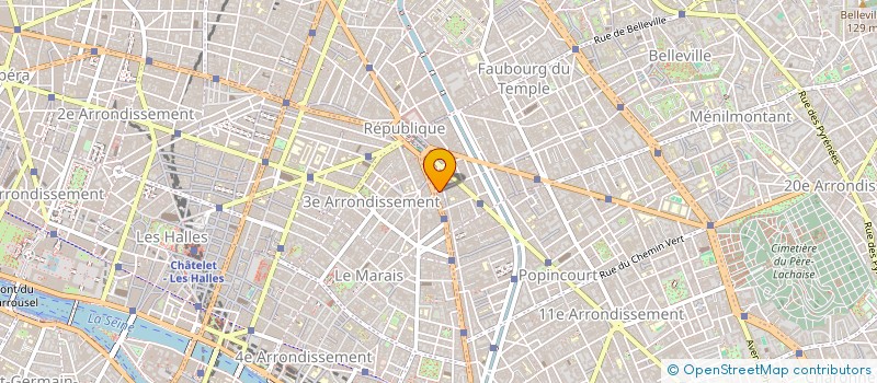 localisation de l'entreprise PULISSIMO  PARIS