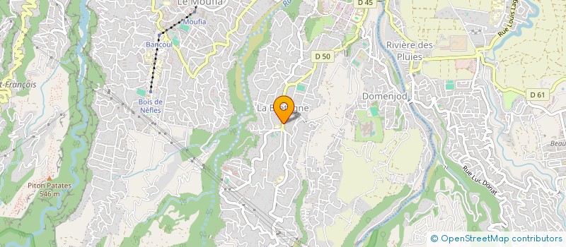 localisation de l'entreprise PULL UP EVENEMENTS  LE TAMPON