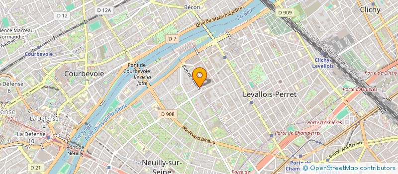 localisation de l'entreprise PULLMAN LIMOUSINE SERVICES à LEVALLOIS-PERRET