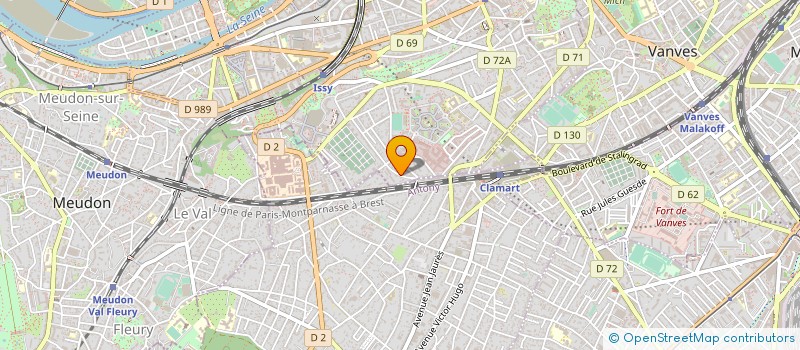 localisation de l'entreprise PULLS SEMBAT à ISSY-LES-MOULINEAUX