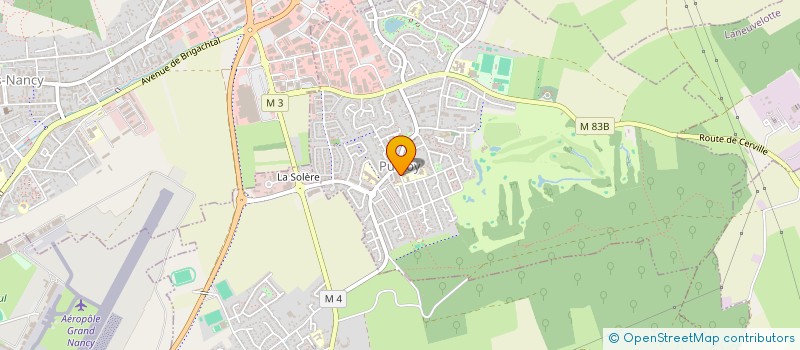 localisation de l'entreprise PULNOY EVASION  PULNOY