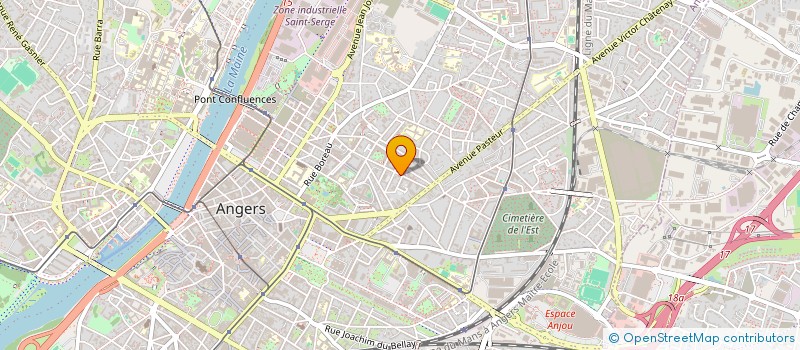 localisation de l'entreprise PULP  ANGERS