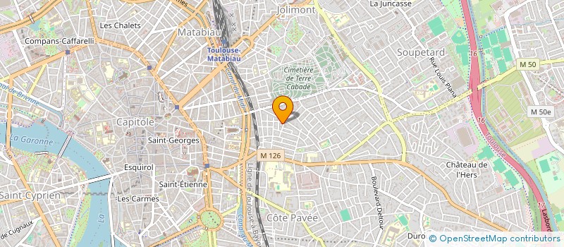 localisation de l'entreprise PULP AGENCY  TOULOUSE