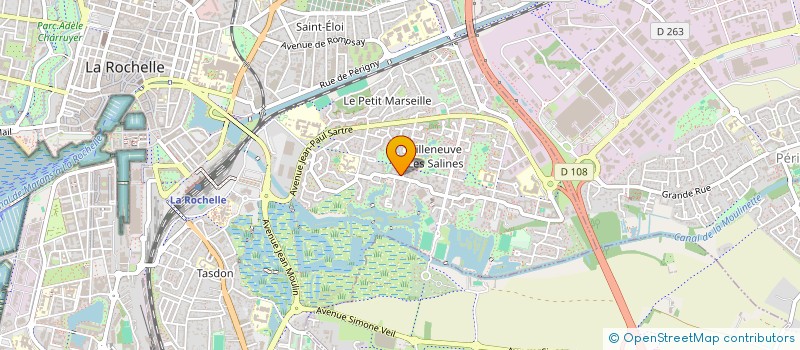 localisation de l'entreprise PULP ASSOCIATION  LA ROCHELLE