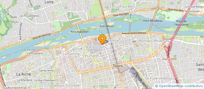 localisation de l'entreprise PULP CONNECTION à TOURS