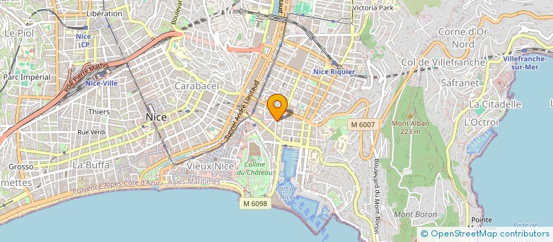 localisation de l'entreprise PULP FICTION à NICE