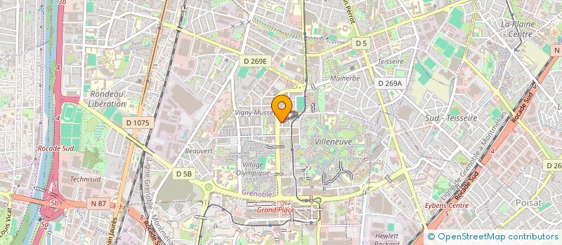 localisation de l'entreprise PULP FLAVOR RECORDINGS  GRENOBLE