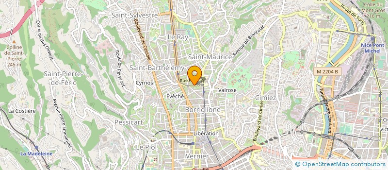 localisation de l'entreprise PULPE à NICE