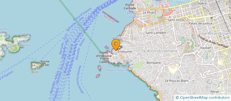 localisation de l'entreprise PULPE FICTION à MARSEILLE