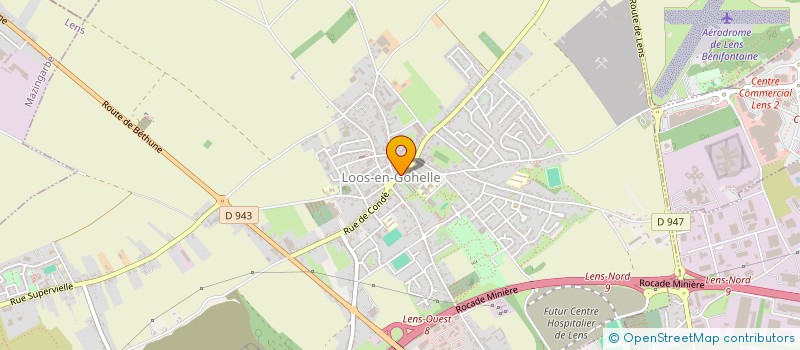 localisation de l'entreprise PULPEUSE  LOOS-EN-GOHELLE