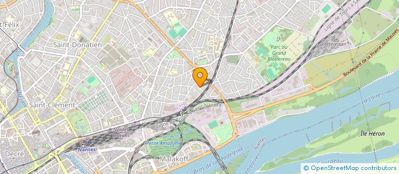 localisation de l'entreprise PULPITE à NANTES
