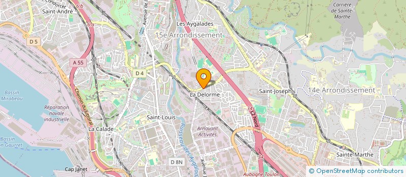 localisation de l'entreprise PULPODOUS à MARSEILLE