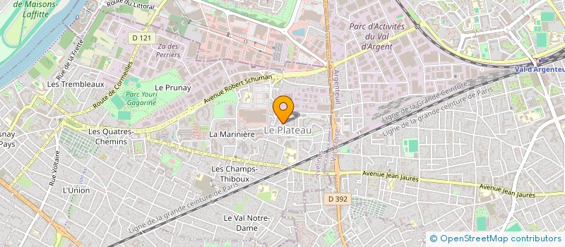 localisation de l'entreprise PULS  SARTROUVILLE