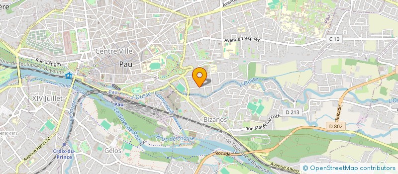 localisation de l'entreprise PULS'ART NEW REALISME à PAU