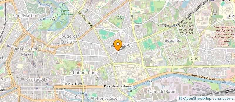 localisation de l'entreprise PULS ARTS  RENNES