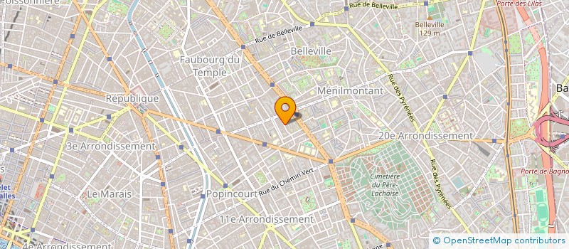 localisation de l'entreprise PULS ARTS  PARIS 11