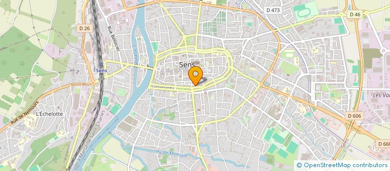 localisation de l'entreprise PULS'EPIL à SENS