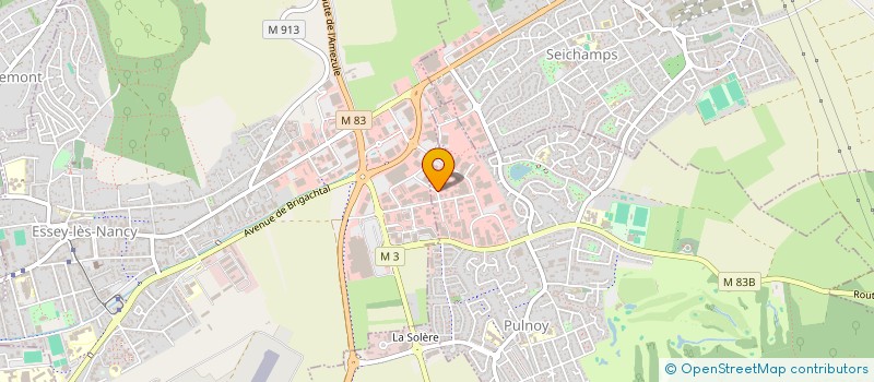 localisation de l'entreprise PULS OPTIQUE à PULNOY