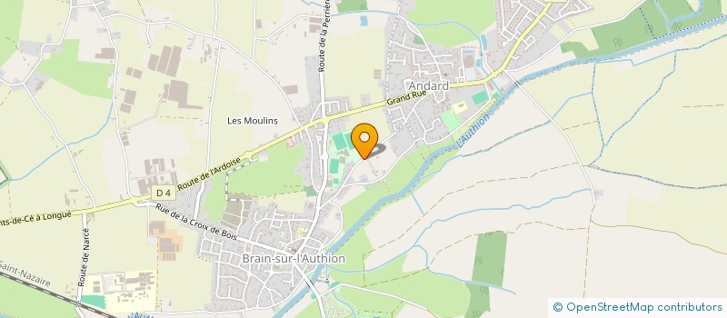 localisation de l'entreprise PULSAI à LOIRE-AUTHION
