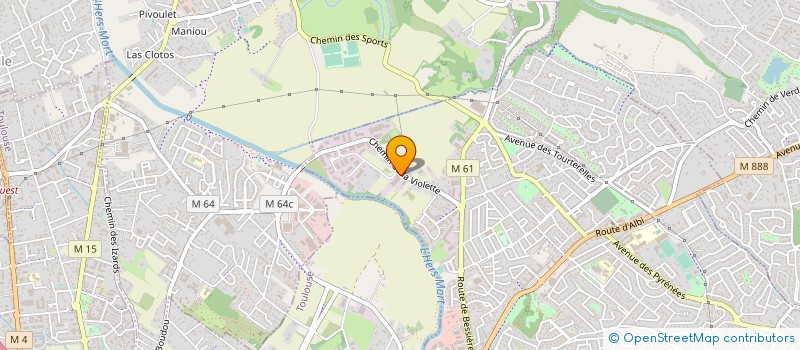 localisation de l'entreprise PULSAIR MEDICAL à L'UNION