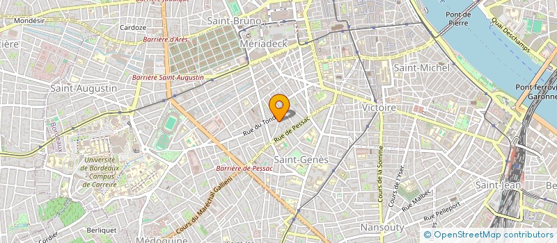 localisation de l'entreprise PULSAR DEVELOPPEMENT  BORDEAUX