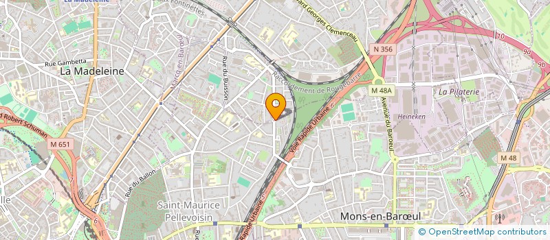 localisation de l'entreprise PULSAR MUSIC à LILLE