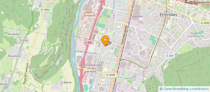 localisation de l'entreprise PULSAR NIGHT  LE PONT-DE-CLAIX