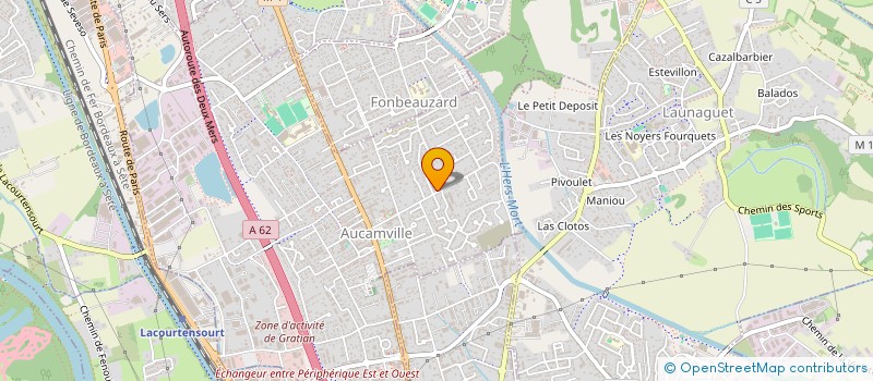 localisation de l'entreprise PULSARCAR à AUCAMVILLE