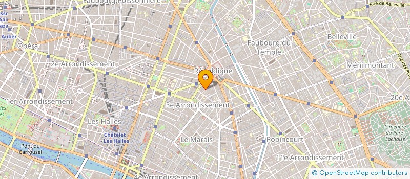 localisation de l'entreprise PULSART  PARIS