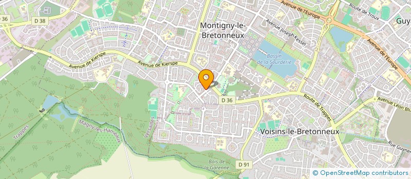 localisation de l'entreprise PULSATILE à MONTIGNY-LE-BRETONNEUX