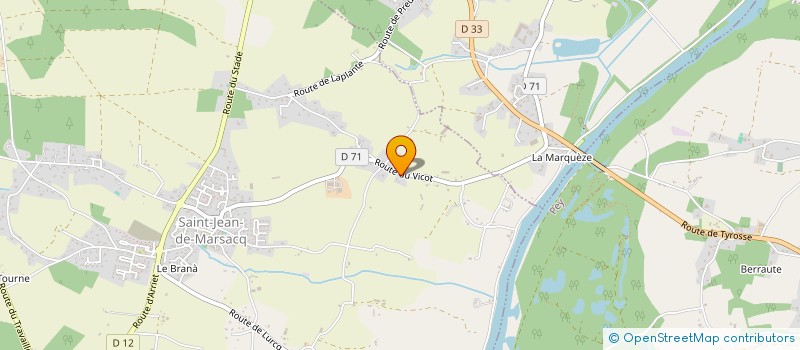 localisation de l'entreprise PULSATILLE  SAINT-JEAN-DE-MARSACQ