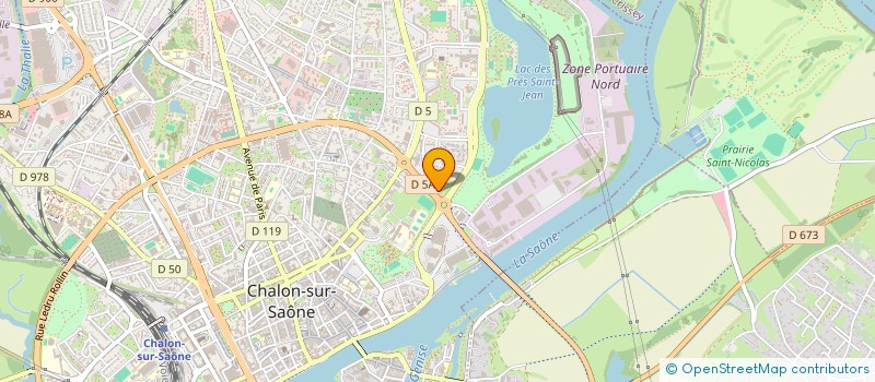 localisation de l'entreprise PULSE à CHALON-SUR-SAONE