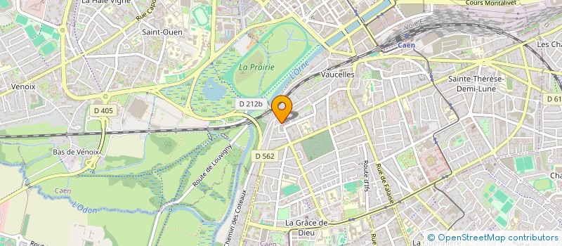 localisation de l'entreprise PULSE à CAEN